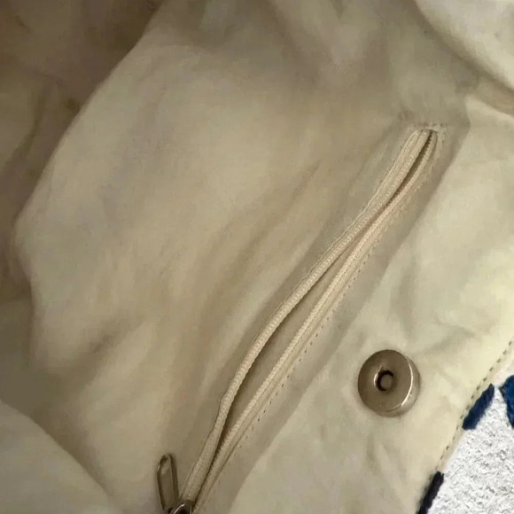 Francesca's  Multicolored Bamboo Tote🌴 - Picture 4 of 7